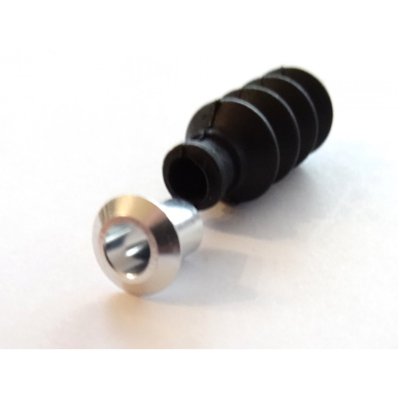 Faltenbalg / Gummimanschette *Extra* mit Gestängedurchführung