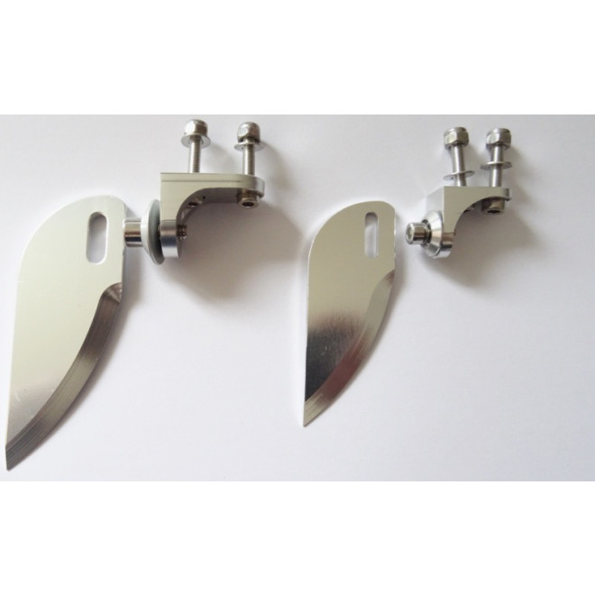 Aluminium Turnfins *klein* (Satz)