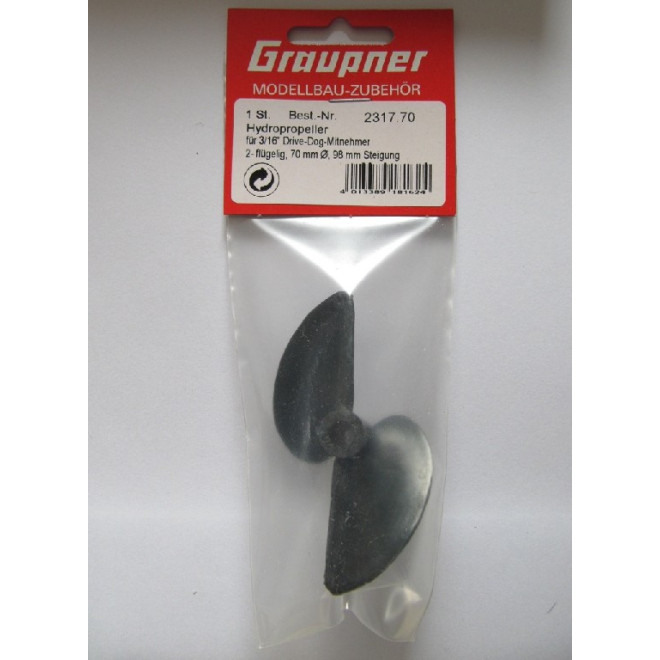 Graupner 70mm Carbonprop für 3/16" DD