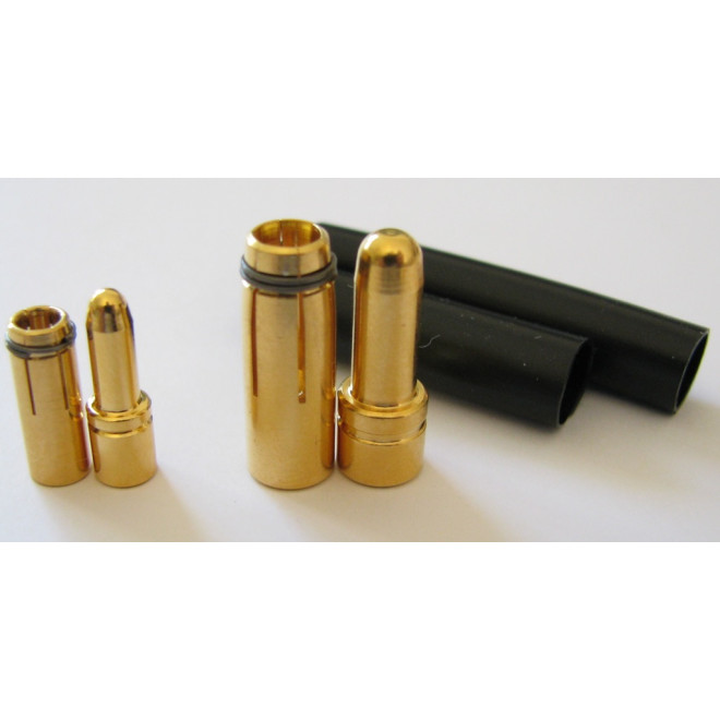 5mm Goldstecker/Buchse "MP-Jet"