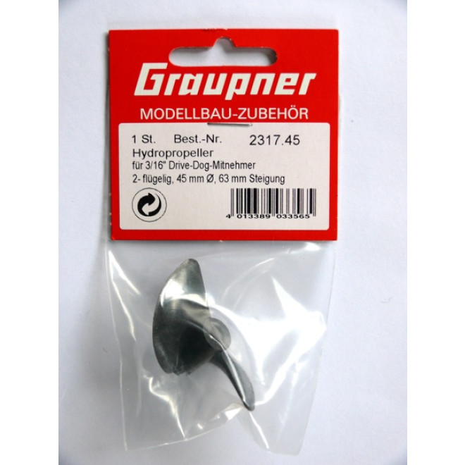 Graupner 51mm Carbonprop für 3/16 DD *linkslaufend*