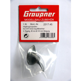 Graupner 45mm Carbonprop für 3/16" DD