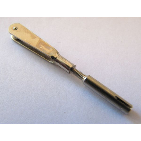 Gabelkopf + Gewindebuchse 2mm