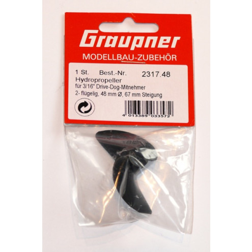 Graupner 48mm Carbonprop für 3/16" DD
