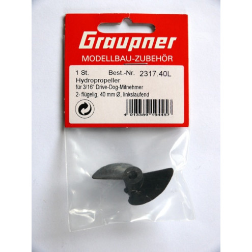Graupner 40mm Carbonprop für 3/16 *linkslaufend*